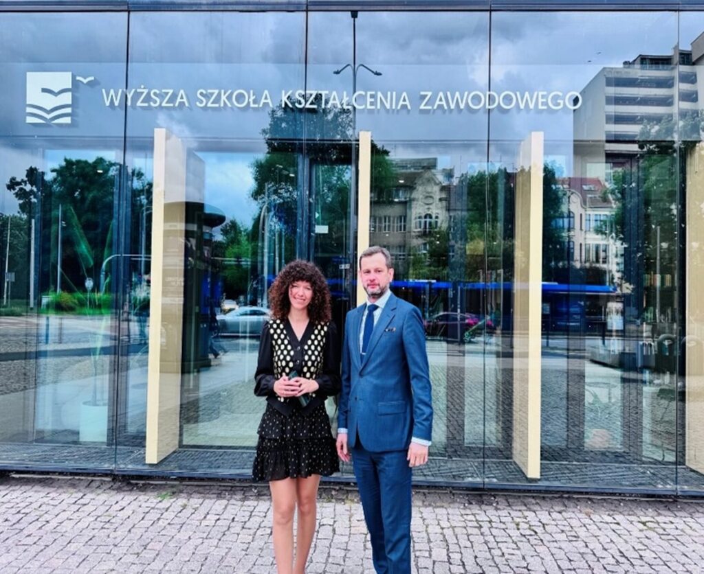 spotkanie właścicielki rzepka sp z oo i władz uczelni