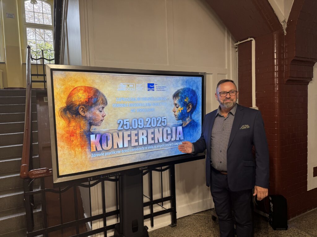Wystąpienie przedstawicieli Instytutu Psychologii WSKZ na konferencji we Wrocławiu 6