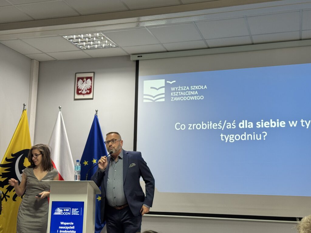 Wystąpienie przedstawicieli Instytutu Psychologii WSKZ na konferencji we Wrocławiu 2